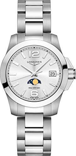 Longines Conquest Lady Moon Phase 34mm On...