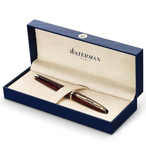 Waterman Carene Marine Amber Pen, Gloss Brown...