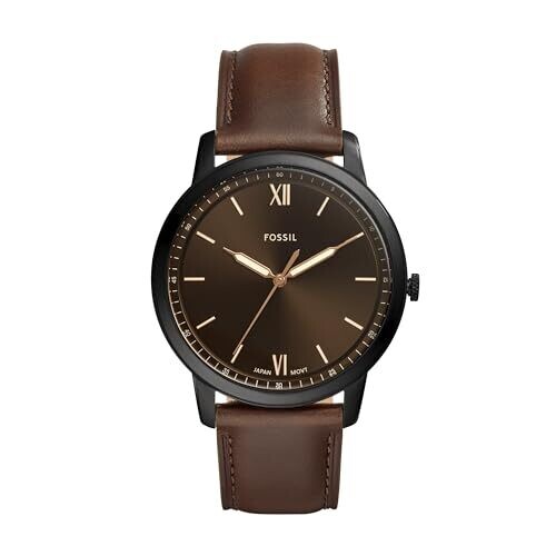 Fossil Minimalist 3H Analogue Watch, 44mm �...