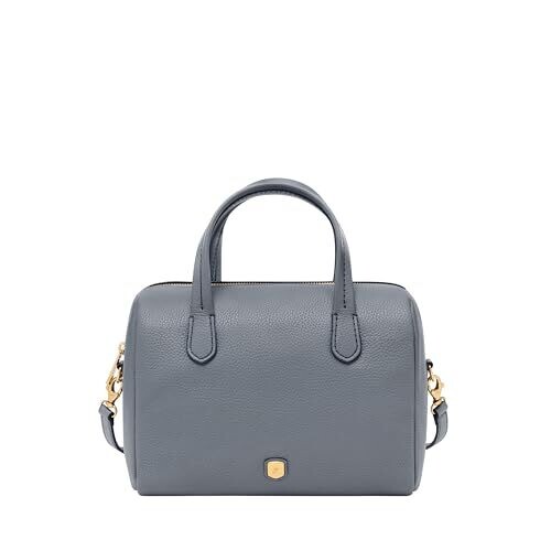 Fossil Lainey Leather Satchel Blue �...