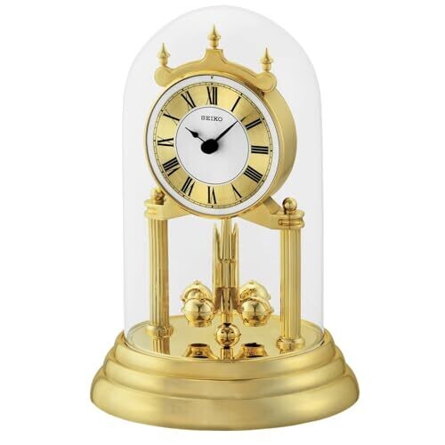 Seiko 9 Inch Anniversary Mantel Clock with...