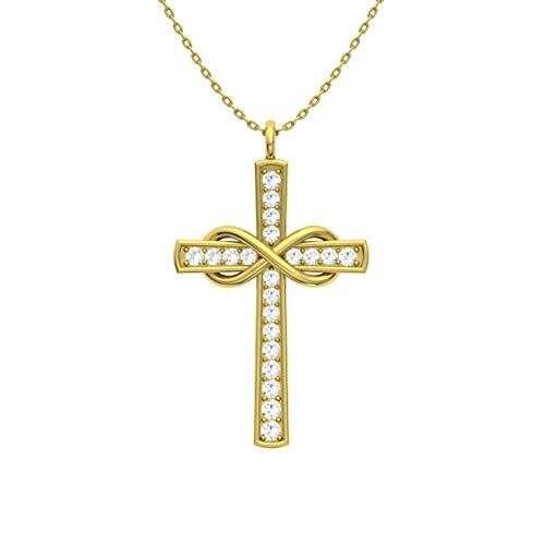 Diamondere Diamond Infinity Cross Petite...